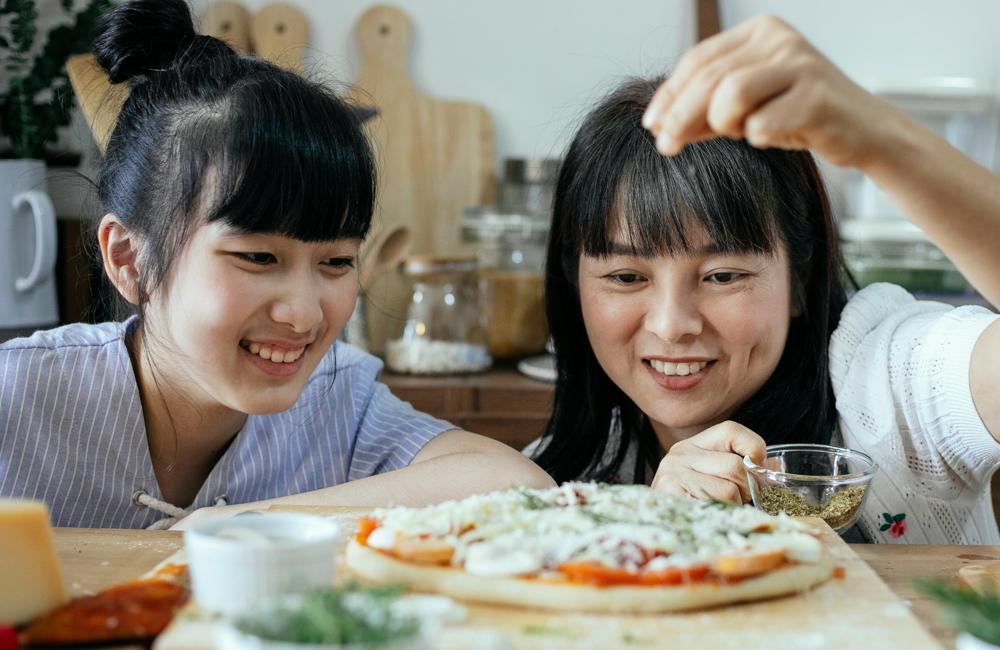 homemade pizza
